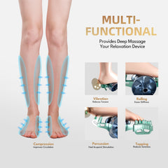 SUMELL Foot Massager close-up control panel highlighting 6 modes
