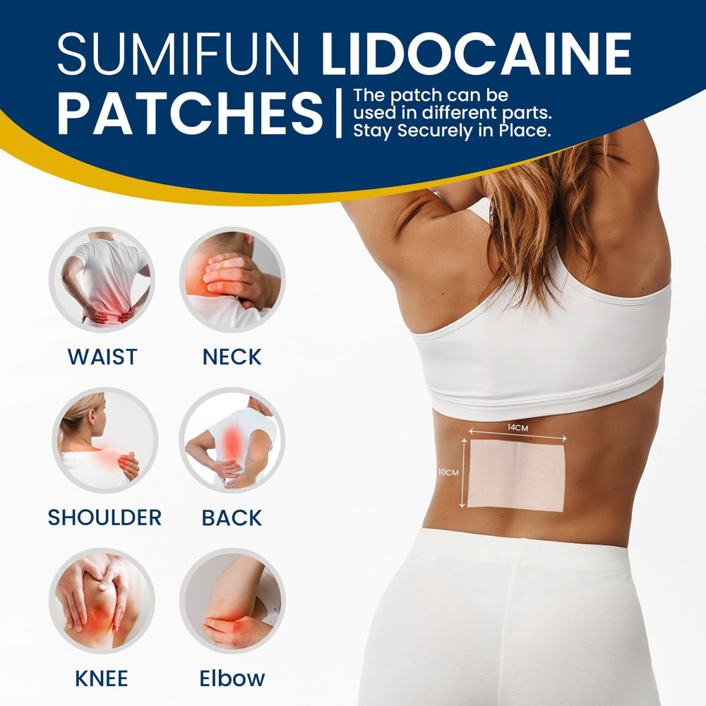 Sumifun 30 individually packed patches ideal for travel and on-the-go use.