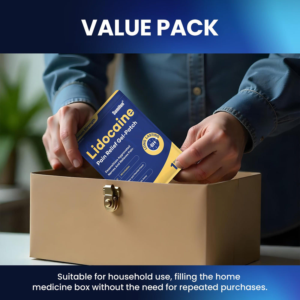 Sumifun patches odor-free design for discreet use at work or home