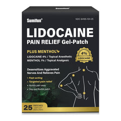 Sumifun lidocaine patch back application for targeted muscle relief