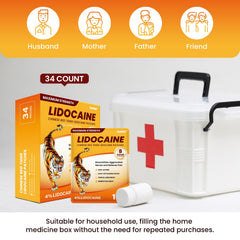 Sumifun lidocaine patch being applied shows quick relief potential