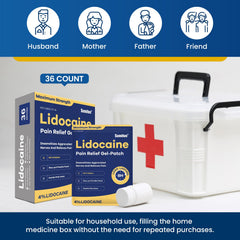 Sumifun lidocaine patch with safe ingredients for gentle skin care