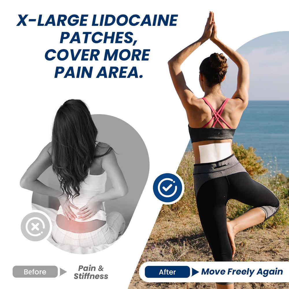 Sumifun XL lidocaine patch packaging box for convenient purchase