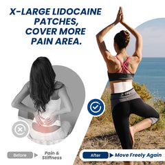Sumifun XL Lidocaine Patches are fast-acting with microbeads
