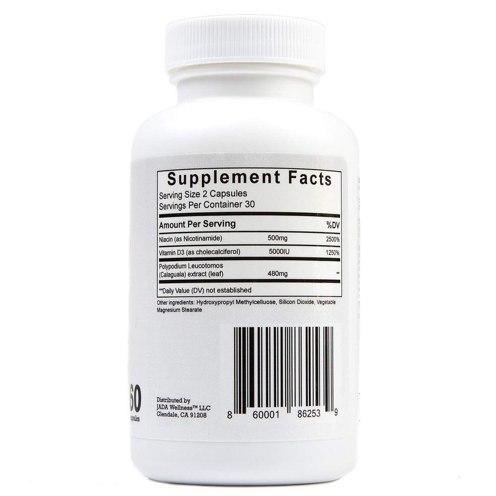 Summer Ready Vitamin D3 5000IU capsules close up emphasizing immune and bone health support