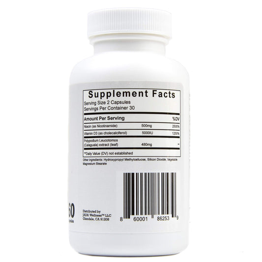 Summer Ready Vitamin D3 5000IU capsules close up emphasizing immune and bone health support