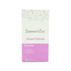 Summer's Eve Island Splash douche Comfortip nozzle for easy use.