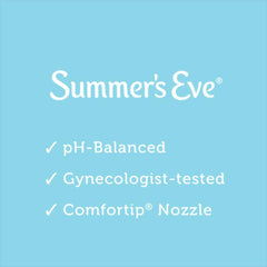 Summer's Eve Island Splash douche being used with flexible neck.