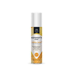 Summer's Eve Baby Powder spray bottle with talc-free formula