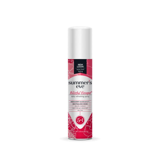 Summer's Eve Island Splash spray bottle for on-the-go freshness
