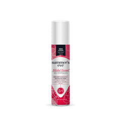 Summer's Eve Island Splash spray bottle for on-the-go freshness