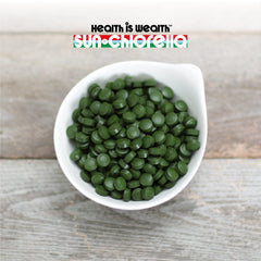 Sun Chlorella on-the-go packaging enables easy supplementation.