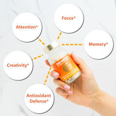 Sun Chlorella Sun Neuro daily usage scene simple routine for focus