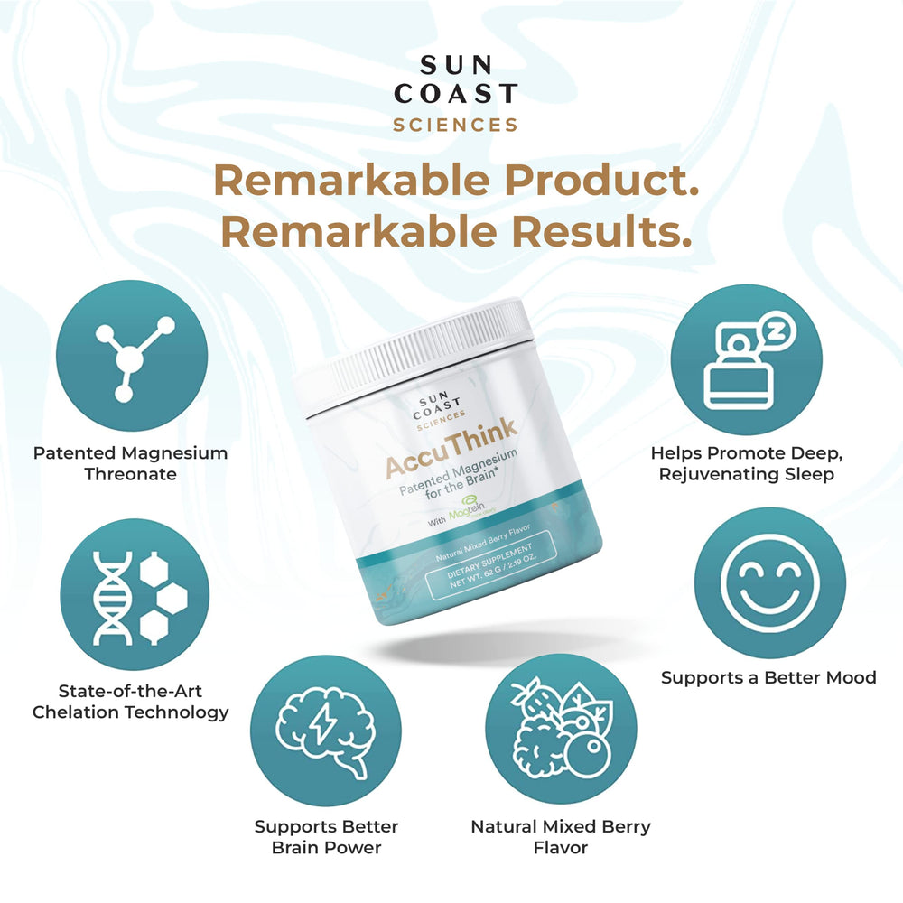 Sun Coast Sciences AccuThink dispensing scene for easy daily use.