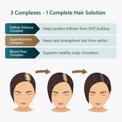 RejuvaTress capsules close-up for easy daily hair support.