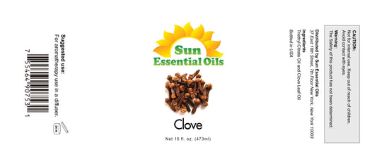 Sun Essential Oils clove oil dropper pour demonstrates precise dispensing for perfumer's blends.