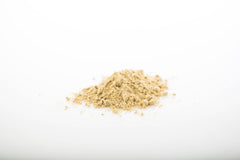Reishi powder in cup steaming, inviting moments of reflective, stress-resilient rituals.