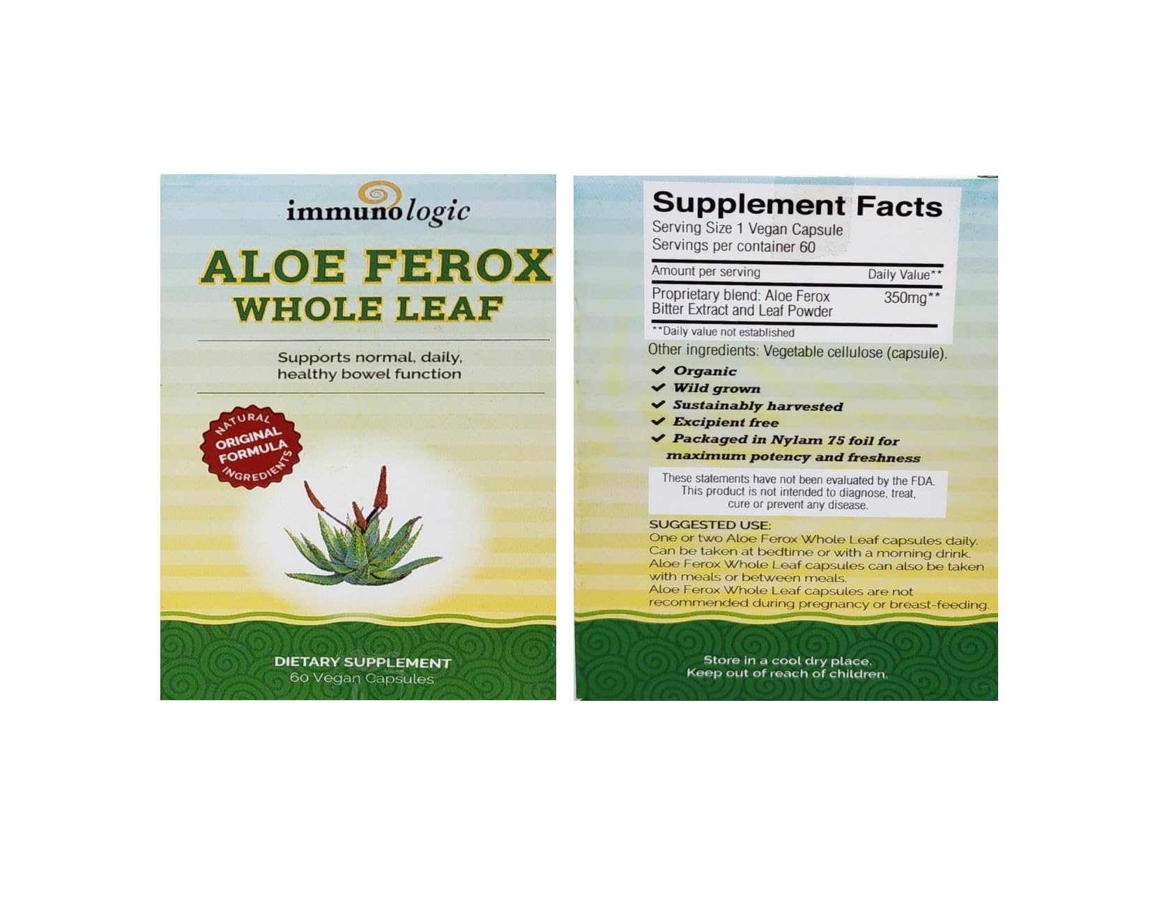 Sun Star Organics Aloe Ferox leaf powder close-up showing natural texture and purity.