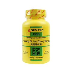 Sun Ten Astragalus Combination Capsules pack, convenient everyday use for holistic wellbeing.
