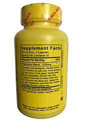 Sun Ten capsules being poured, convenient herbal support for busy days