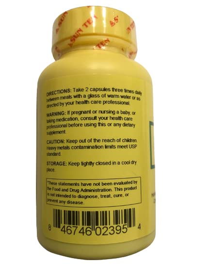 Sun Ten Gentiana Combination capsules on a surface for daily use idea