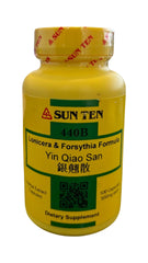Sun Ten Lonicera and Forsythia formula bottle supports daily routines with a balanced herbal profile.