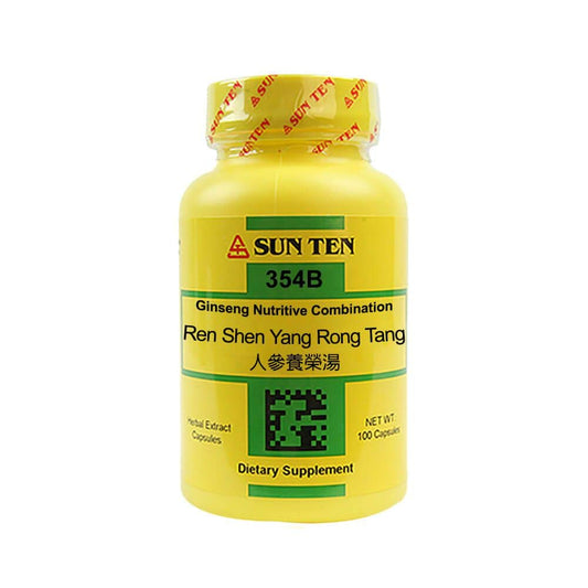 Sun Ten Ren Shen Yang Rong Tang bottle highlights a traditional tonic that supports vitality and balance.
