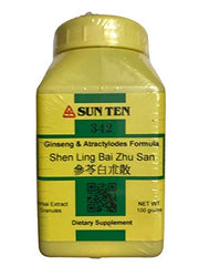 Sun Ten Shen Ling Bai Zhu San loose granules for easy daily preparation