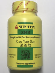 Sun Ten Tang-Kuei Bupleurum formula bottle for daily wellness routines.