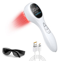 SUNJIKA red light therapy wand front view for targeted body relief