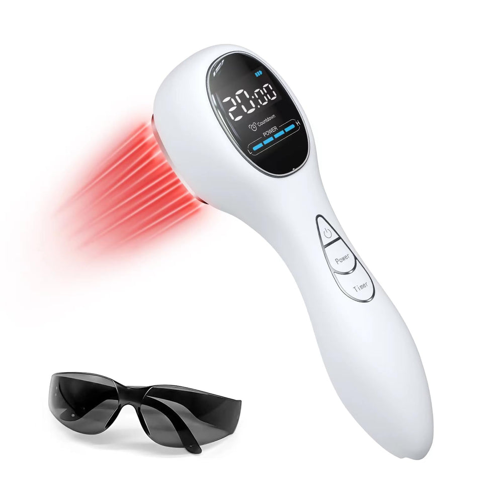 SUNJIKA Red Light Wand front view for convenient body use and potential comfort.