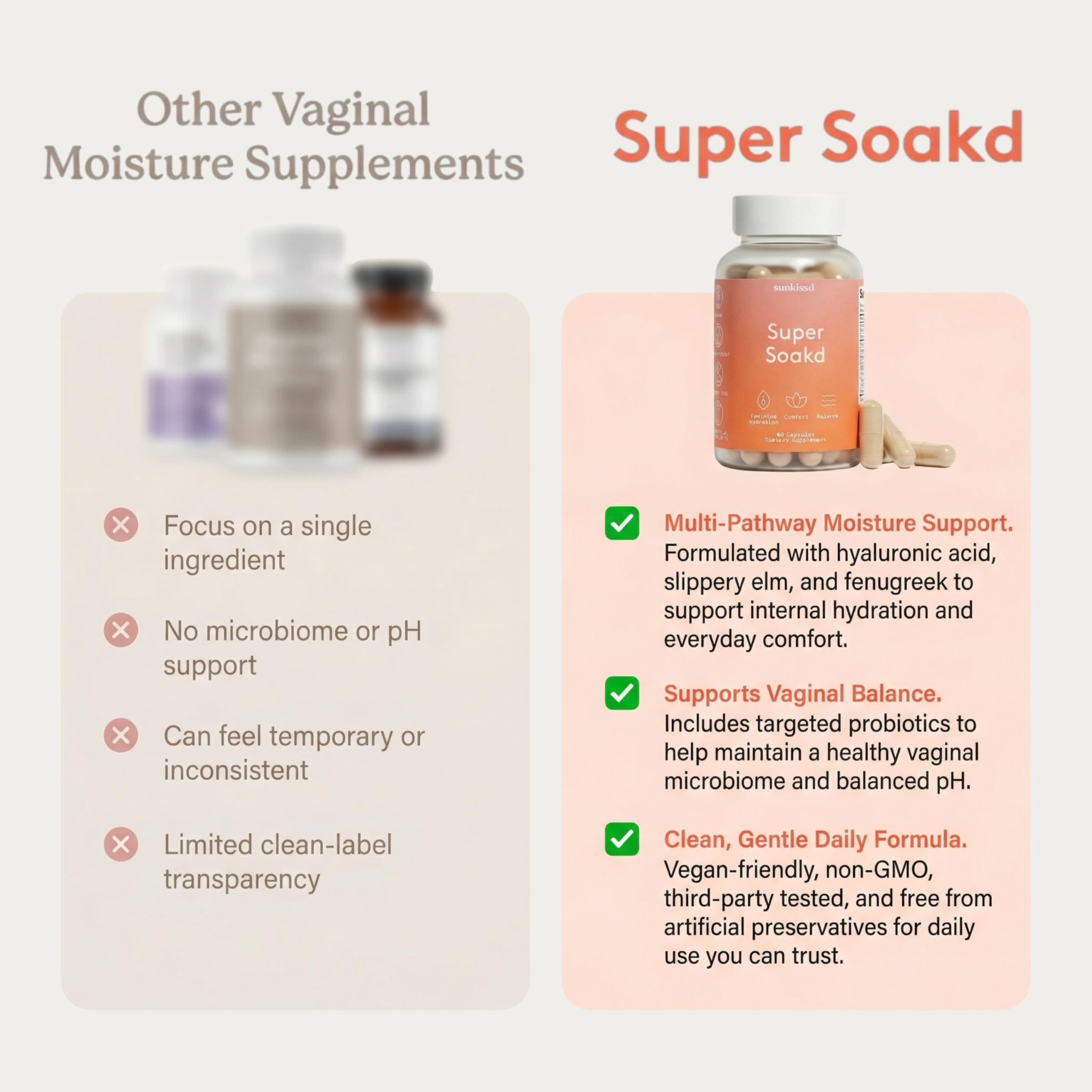 Slippery elm and fenugreek visuals for hydration in Super Soakd