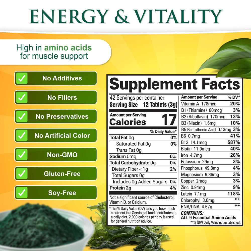 Sunlit Best Green Organics tablets beside glass of water for easy daily intake