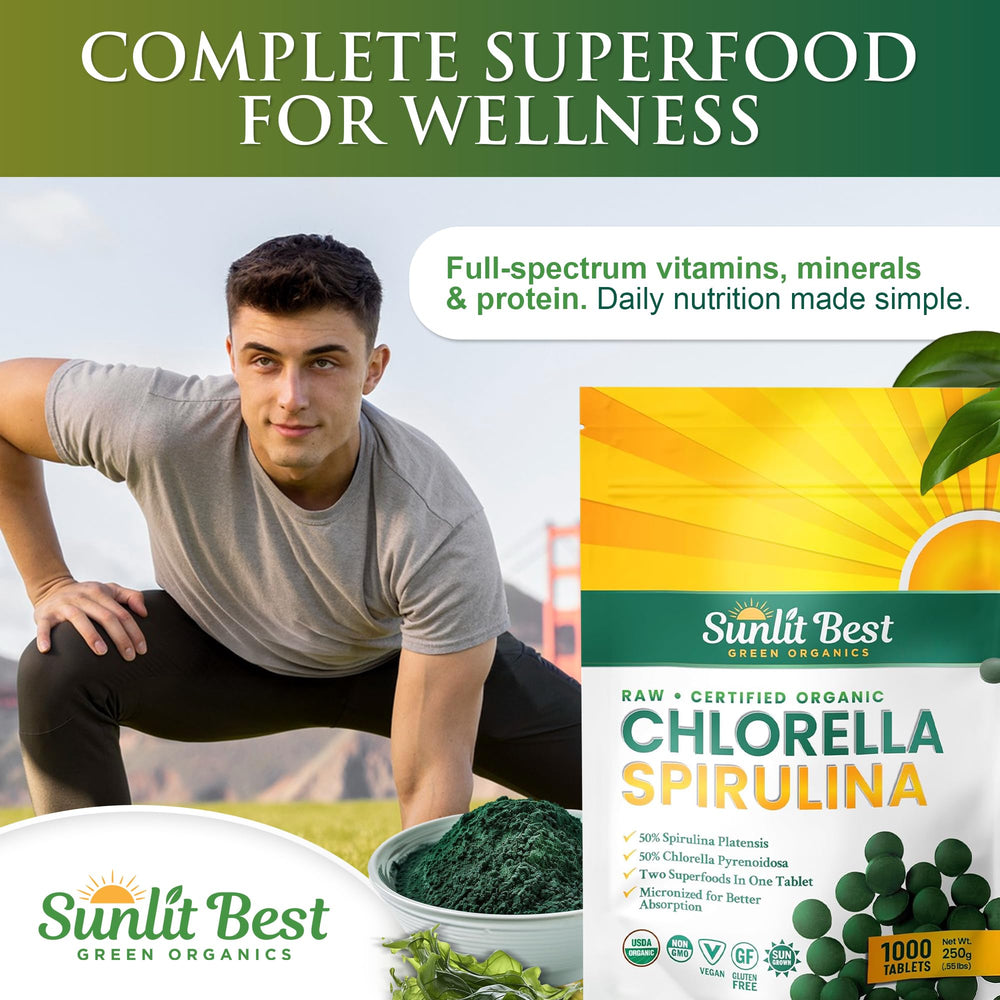 Sunlit Best Green Organics Taiwan sun-grown origin imagery emphasizes purity