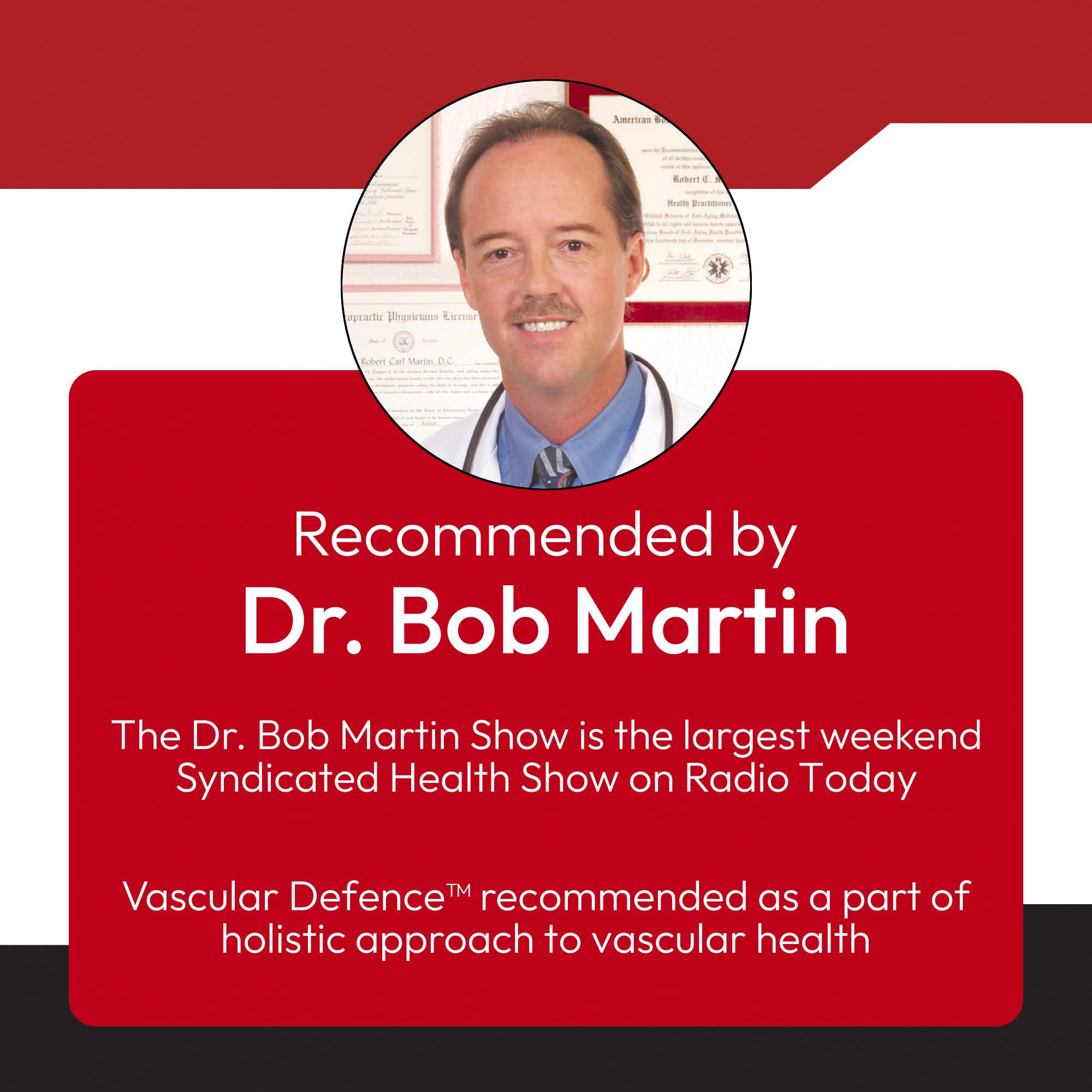 SunNutrition Vascular Defense capsules close-up representing enzyme blend for vascular health.
