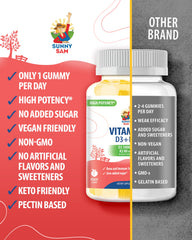 SUNNY SAM vegan halal glutenfree gummies meet dietary needs