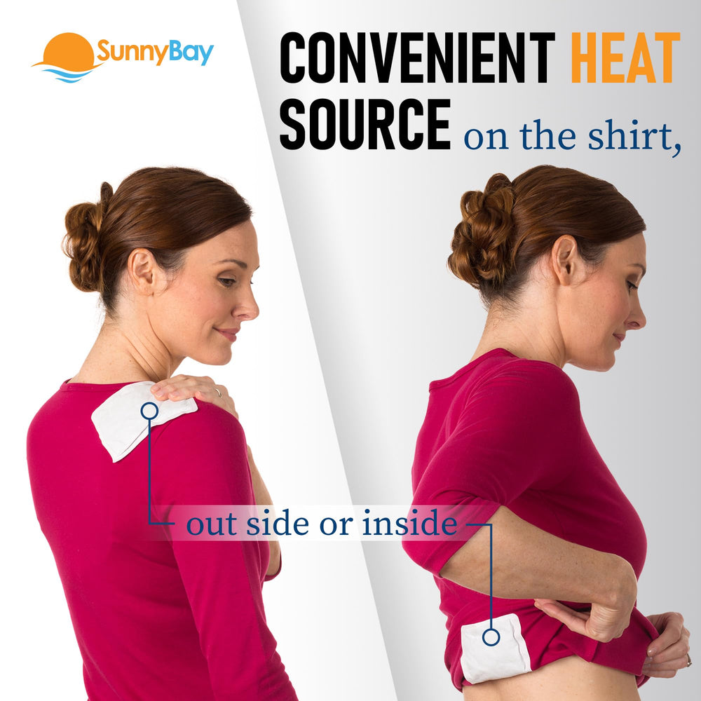 SunnyBay lower back heat patch delivers mild warmth for back discomfort