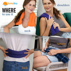 SunnyBay soft anti-pill fleece surface delivers cozy warmth against skin.