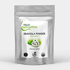 Sunrise Graviola powder in a resealable bag for easy daily smoothies.