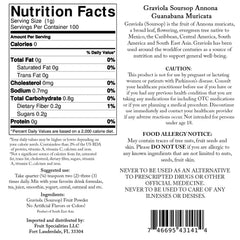 Sunrise Graviola organic powder package on a shelf for easy meal enrichment.