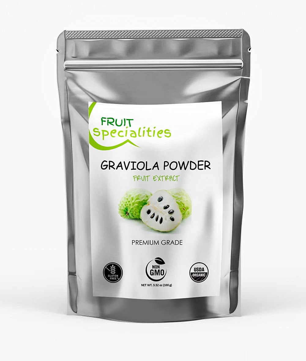 Sunrise Graviola powder stirred into oatmeal for steady morning energy.