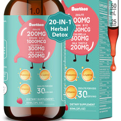 Sunthos Zeolite Detox kids bottle for gentle daily cleansing