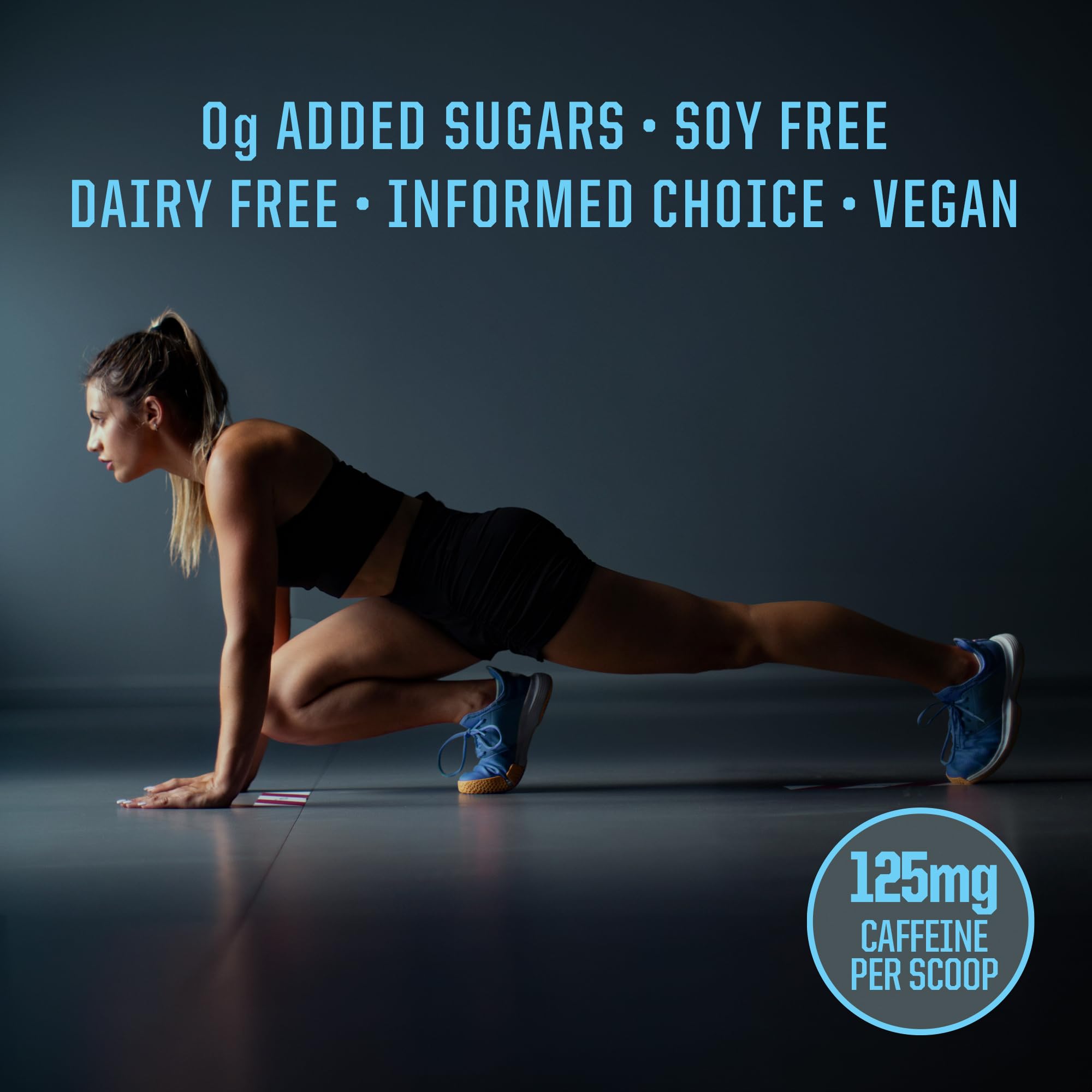 Sunwarrior Active Pre-Workout mixed in glass emphasizing hydration and focus.