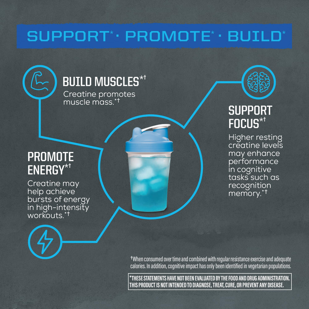 Sunwarrior Creatine Monohydrate in a shaker with a smooth mix.