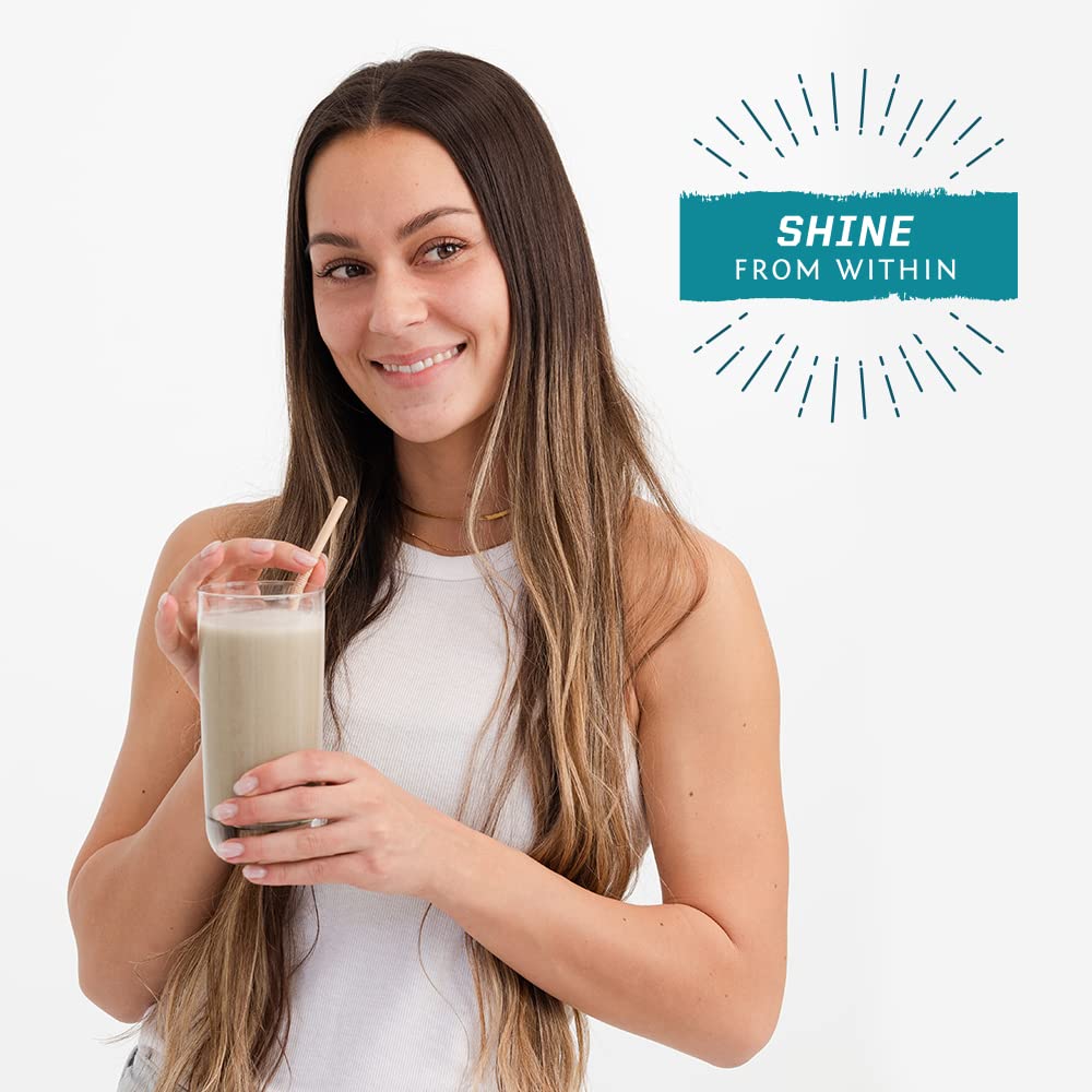 Sunwarrior Vegan Collagen Churro packaging showcases dairy- and gluten-free credentials.