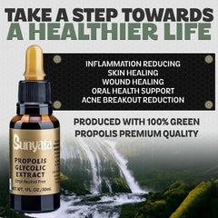 Sunyata Artepillin-C rich propolis features aroma.