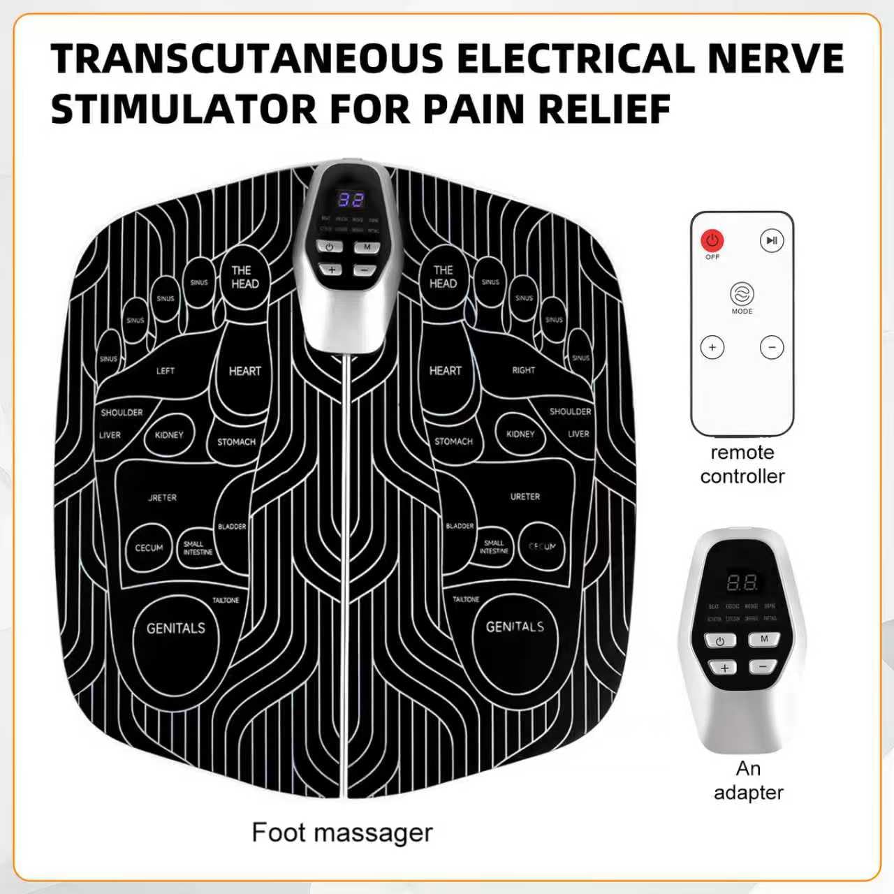 SUOIDOD EMS Foot Stimulator HK701A massage action for soothing tense muscles