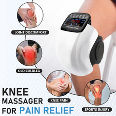 SUPBAND Knee Massager cordless design with USB-C charging for freedom of movement.