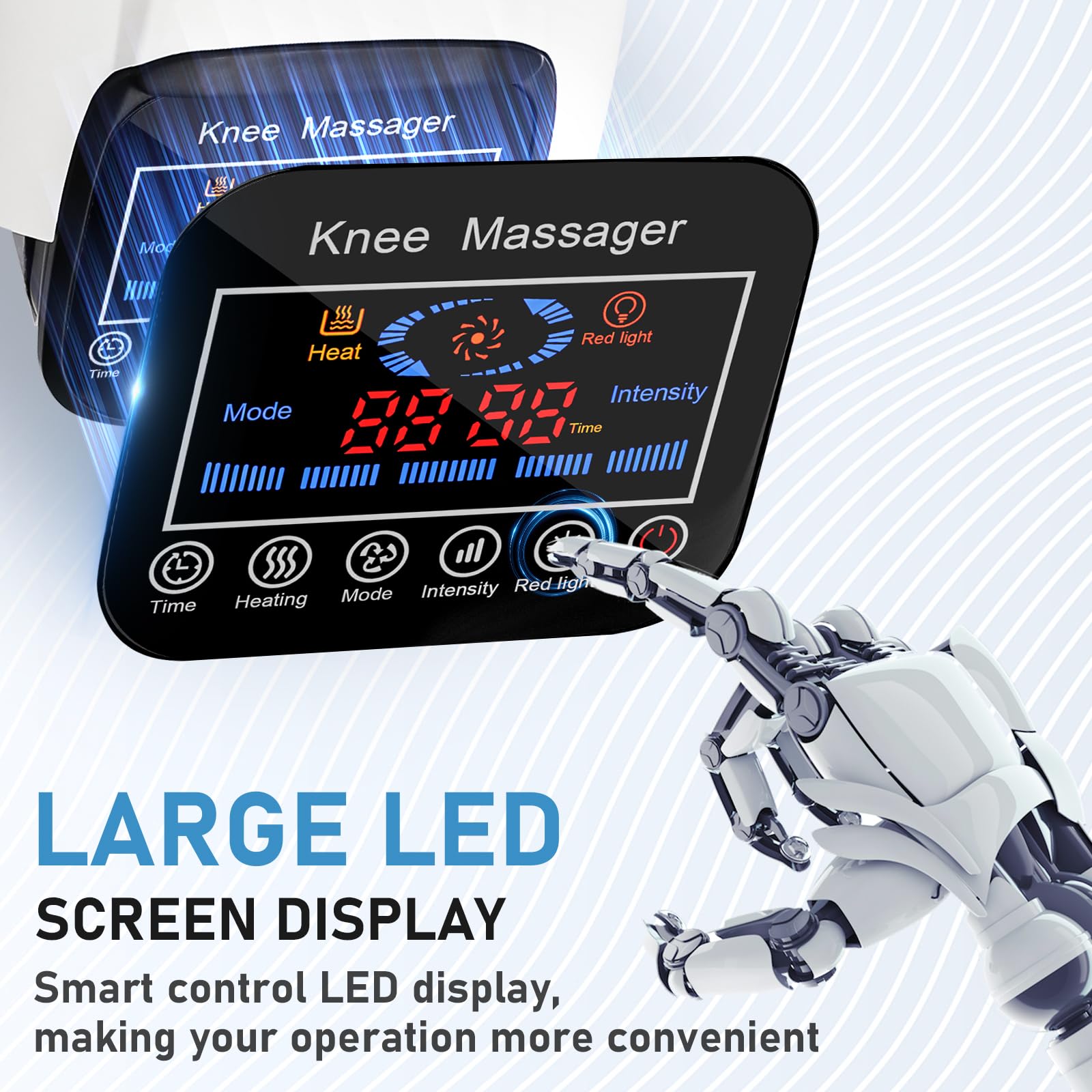 Compact cordless design enables portability for home, office, or travel.
