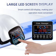 SUPBAND Knee Massager with LED touchscreen for quick, intuitive control.